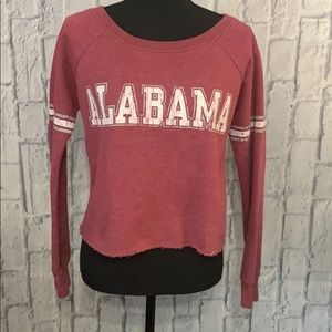 Womens cropped sweater